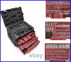 WORKPRO 450PC Mechanics Tool Set Socket Wrenches 1/2 1/4 3/8 Drive SAE Metric WORKPRO 450PC Mechanics Tool Set Socket Wrenches 1/2 1/4 3/8 Drive SAE Metric