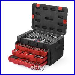 WORKPRO 450PC Mechanics Tool Set Socket Wrenches 1/2 1/4 3/8 Drive SAE Metric WORKPRO 450PC Mechanics Tool Set Socket Wrenches 1/2 1/4 3/8 Drive SAE Metric