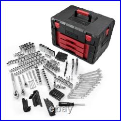 WORKPRO 450PC Mechanics Tool Set Socket Wrenches 1/2 1/4 3/8 Drive SAE Metric WORKPRO 450PC Mechanics Tool Set Socket Wrenches 1/2 1/4 3/8 Drive SAE Metric