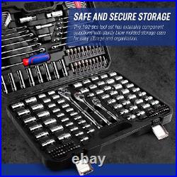 WORKPRO Mechanic Tool Set 192 Piece Socket Wrench Set with Storage Case One Size WORKPRO Mechanic Tool Set 192 Piece Socket Wrench Set with Storage Case One Size