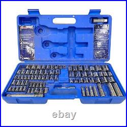 Westward 4PM18A Metric/SAE Mixed Socket Set 6-12 Point with Case, 82 Pcs Westward 4PM18A Metric/SAE Mixed Socket Set 6-12 Point with Case, 82 Pcs