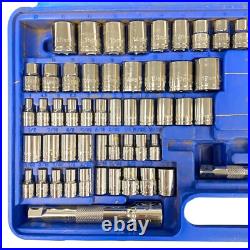 Westward 4PM18A Metric/SAE Mixed Socket Set 6-12 Point with Case, 82 Pcs Westward 4PM18A Metric/SAE Mixed Socket Set 6-12 Point with Case, 82 Pcs