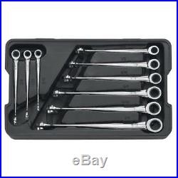 Wrench Set X-Beam Ratcheting SAE Measurement Standard Hand Tool (9-Piece)