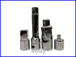 Wright Tools (32 Piece) 3/8in Drive, SAE + Metric Socket Set with Metal Tool Box