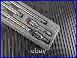 #au651 SNAP ON 106ATMXWP USA 6pc 1/4 Drive Wobble Plus Socket Extension Set